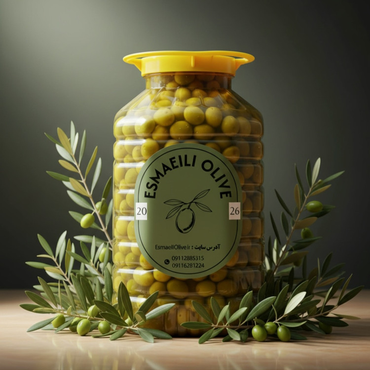 زیتون کنسروی طارم 6 کیلویی سایز ویژه بسیار خوش مزه(ارسال پسکرایه)
