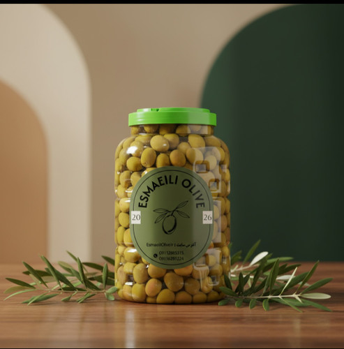 زیتون کنسروی مانزانیلا سوپر ویژه طارم 3کیلویی،سایز 7و8 گوشتی با هسته ریز.درشت ترین سایز فوق العاده،تضمینی