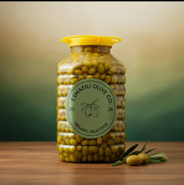 زیتون شکسته ارگانیک محلی ویژه ۶ کیلویی نژاد مانزانیلا سایز 5،6،7 چرب